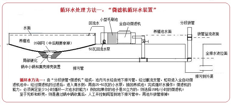 微滤机适用于大规模工厂化养虾场的方案
